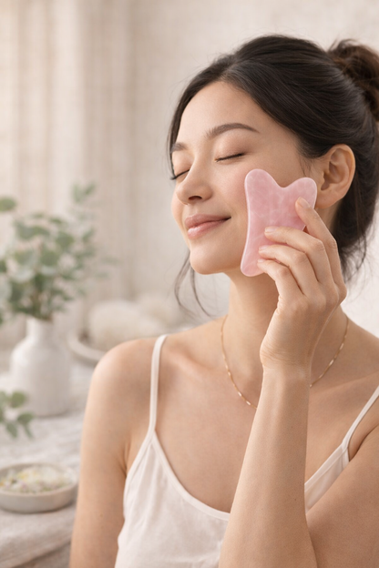Soin du visage Gua Sha - Pierre de Jade