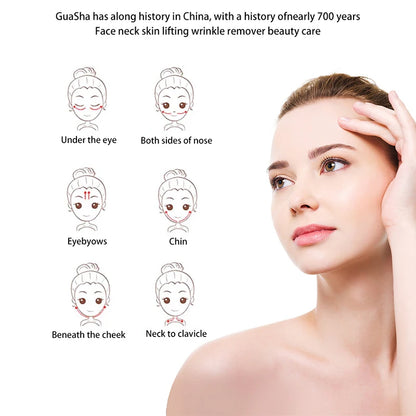 Soin du visage Gua Sha - Pierre de Jade